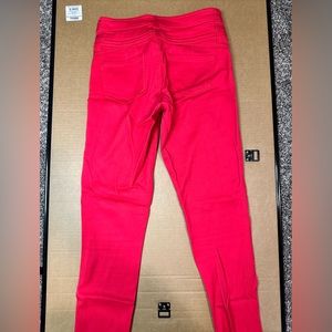 Red High Waist Jegging